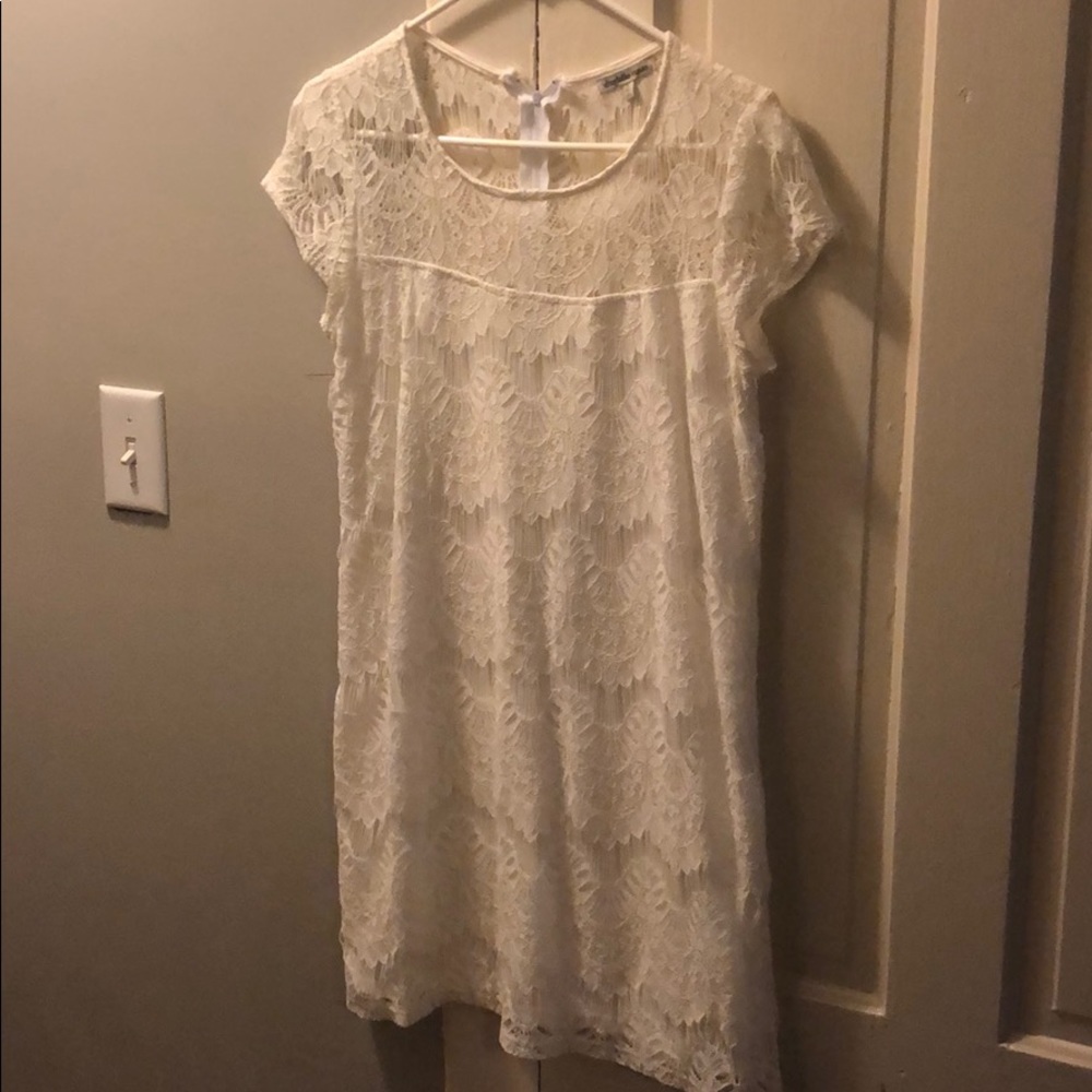 White dress